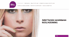 Desktop Screenshot of koenen-kosmetik.de